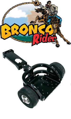 Bronco Rider Sulkies for Lawn Mowers